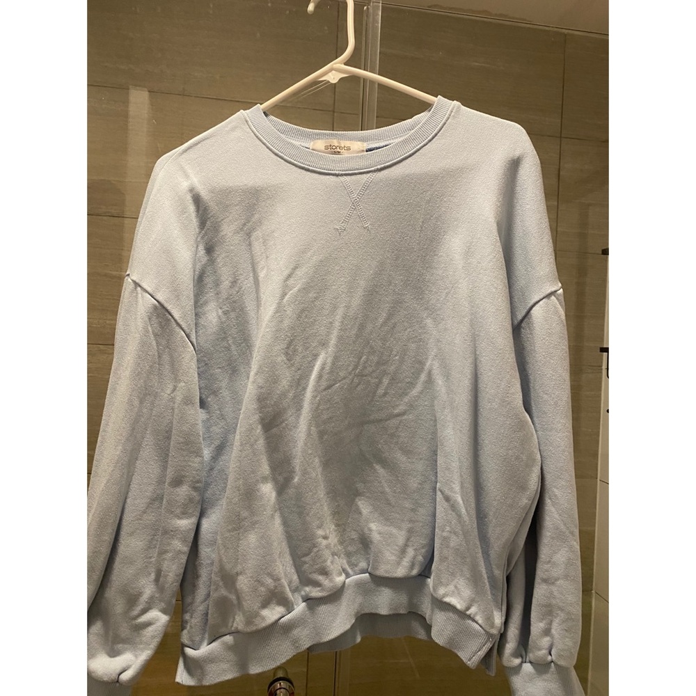 Blue Storets Crewneck